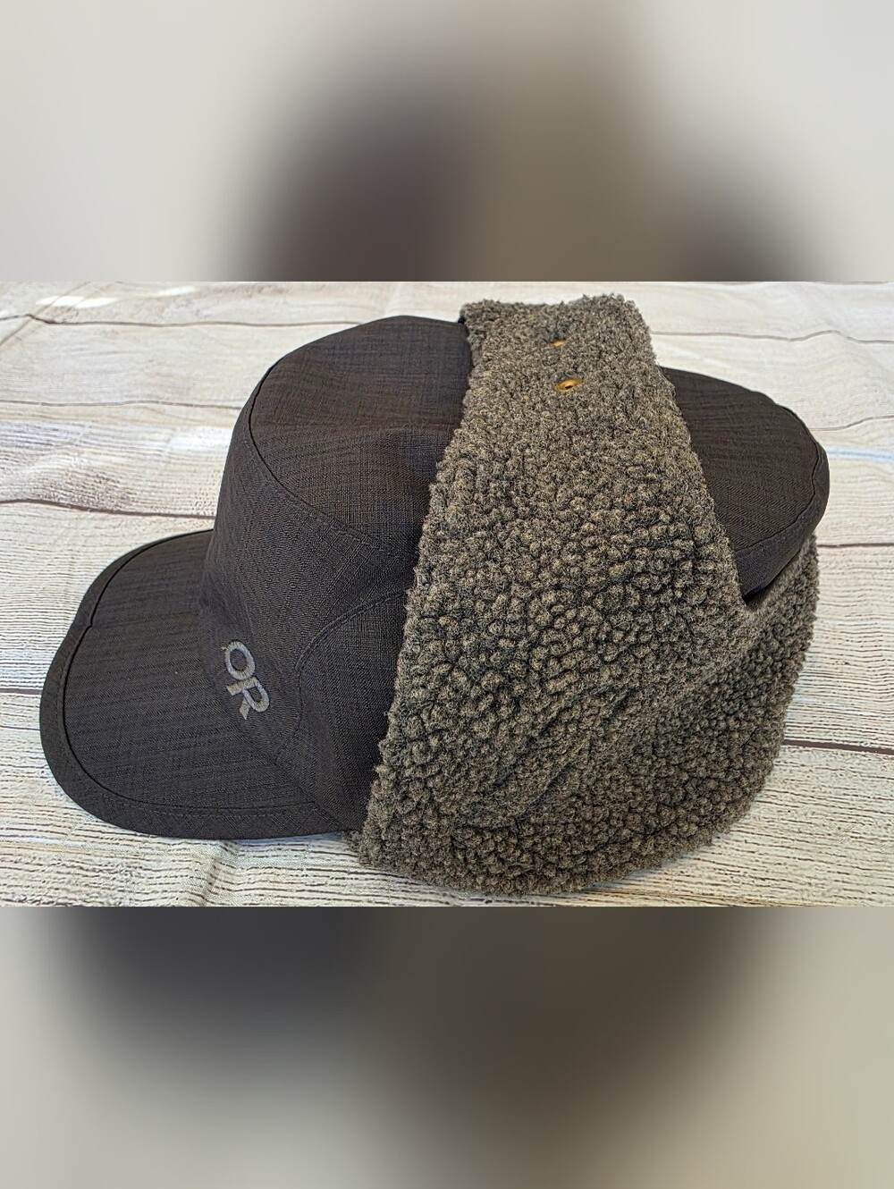 Outdoor Research Size Large Gray Whitefish Lined Hat Gorpcore Outdoor Hiking